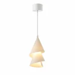 Spiral Paper Pendant Light | Wabi-Sabi Lighting