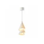 Spiral Paper Pendant Light | Wabi-Sabi Lighting