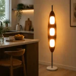 Modern Sculptural Floor Lamp | LED Ambient Lighting - Image 2