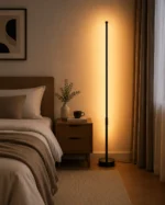 Vertical LED Floor Lamp | Modern Linear Ambient Light - Image 2