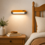 Modern Wood LED Wall Lamp | Dimmable Linear Sconce - Image 2
