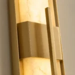 Axis Twin Alabaster Wall Sconce - Image 5