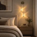 Dual Head LED Wall Light | Starburst Acrylic Sconce - Image 5