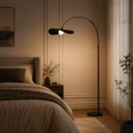 Modern Arc Floor Lamp | Minimalist LED Lighting - Image 2