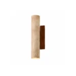 Travertine Wall Light | Natural Stone Up Down Sconce