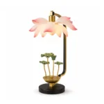 Artistic Lotus Table Lamp | Luxury Decorative LED Lighting Fixture
