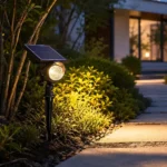 10W Solar Landscape Spotlight Outdoor LED Ground Stake Light - Image 5