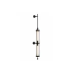 Vertical LED Wall Light | Cylindrical Acrylic Sconce