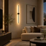 Modern Linear LED Wall Light | Slim Wall Sconce - Image 5