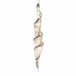Modern Spiral Crystal Pendant Light | LED Helix Chandelier