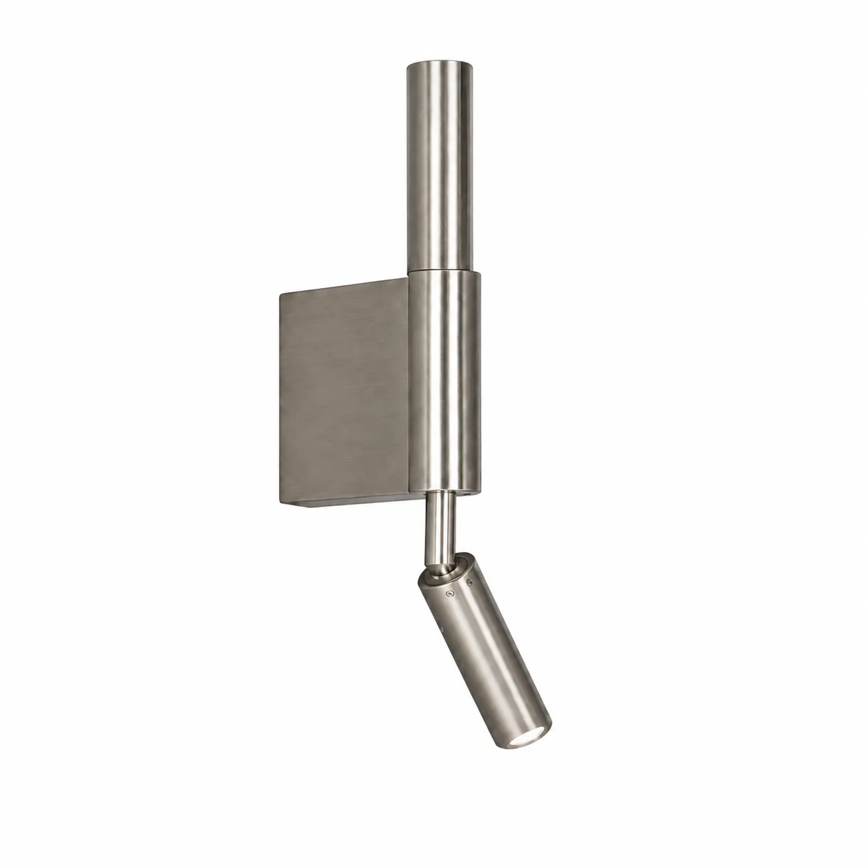2e5e622f10e90a92f3e477824a6c718d_11zon Modern Adjustable LED Wall Light | Brushed Nickel Sconce - Image 1