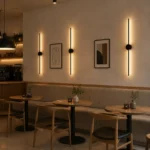 Modern Linear LED Wall Light | Slim Wall Sconce - Image 3