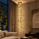 Modern Crystal Staircase Chandelier | LED Pendant Light - Image 5