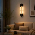 Modern Marble LED Wall Light | Luxury Wall Sconce - Image 5