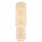 Luxury Capiz Shell Chandelier | Vertical Pendant Light