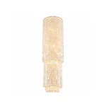 Luxury Capiz Shell Chandelier | Vertical Pendant Light
