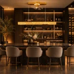 Crystal Linear Pendant Fan Light | Smart LED Chandelier Design - Image 5
