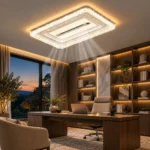 Crystal Rectangle LED Ceiling Light | Smart Dimmable Design - Image 5