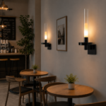 Modern LED Glass Tube Wall Light | Cylinder Wall Sconce - Image 5