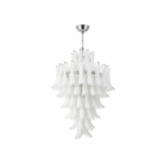 White Cloud Glass Chandelier | Luxury Glass Pendant Light