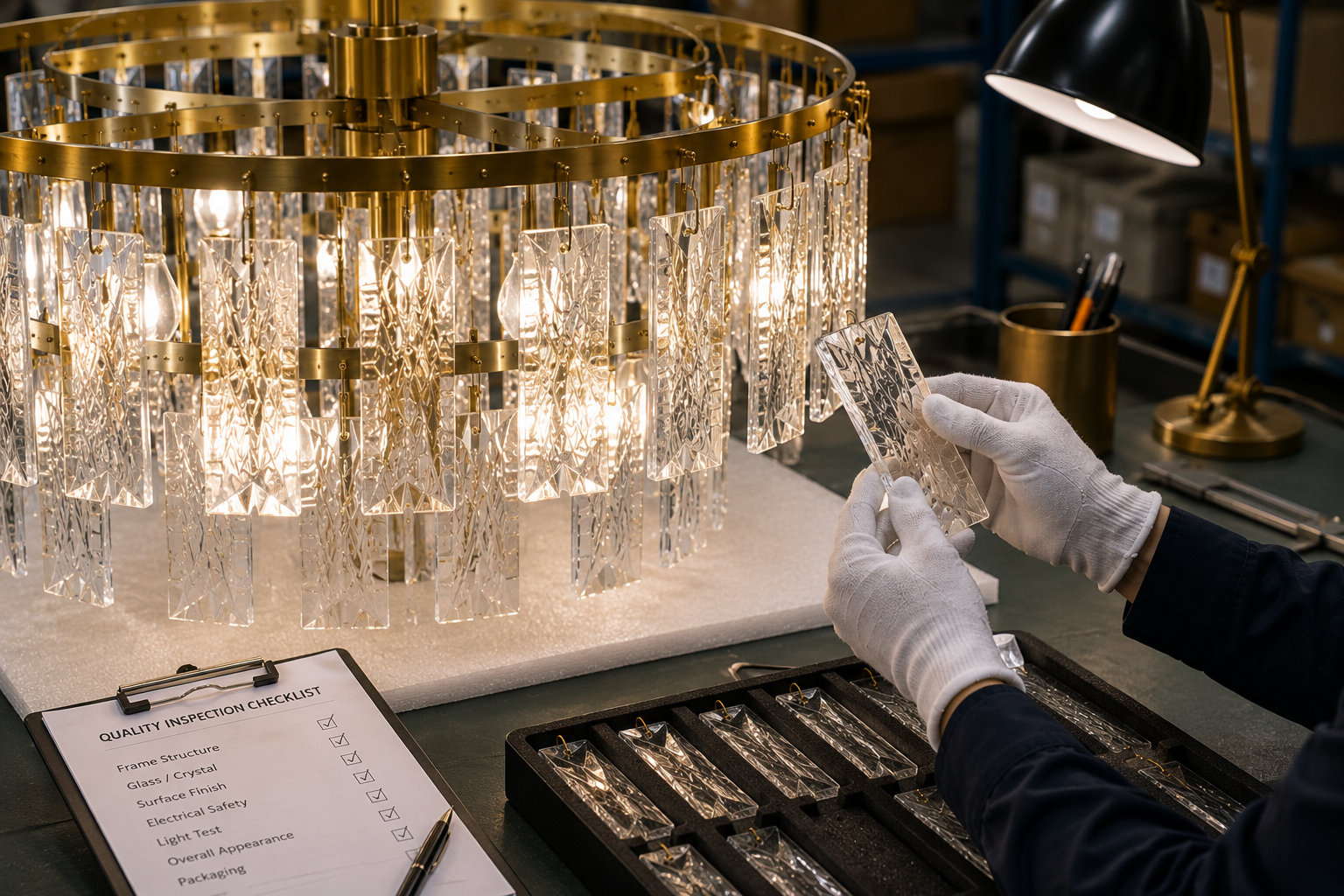 Lighting quality inspection