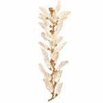 Luxury Leaf Vein Chandelier | Copper Branch LED Light