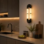 Modern Marble LED Wall Light | Luxury Wall Sconce - Image 3