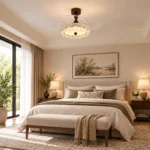 42-Inch Crystal LED Ceiling Fan Light | Hidden Blade Design - Image 5