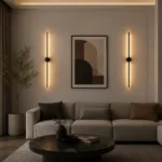 Modern Linear LED Wall Light | Slim Wall Sconce - Image 2