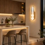 Luxury Gold LED Wall Light | Double Globe Wall Sconce - Image 5