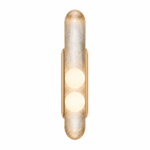Luxury Gold LED Wall Light | Double Globe Wall Sconce