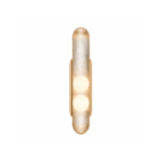Luxury Gold LED Wall Light | Double Globe Wall Sconce