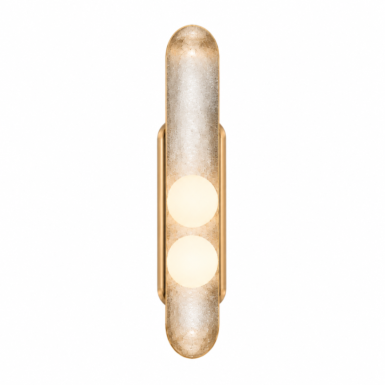 f797e4fe5ef0d9810f771c44d8aceecf Luxury Gold LED Wall Light | Double Globe Wall Sconce - Image 1