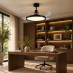 Smart Retractable Blade LED Ceiling Fan Light | 42-Inch Modern Design - Image 5