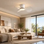 22-Inch Invisible Blade LED Ceiling Fan Light | Modern Design - Image 4