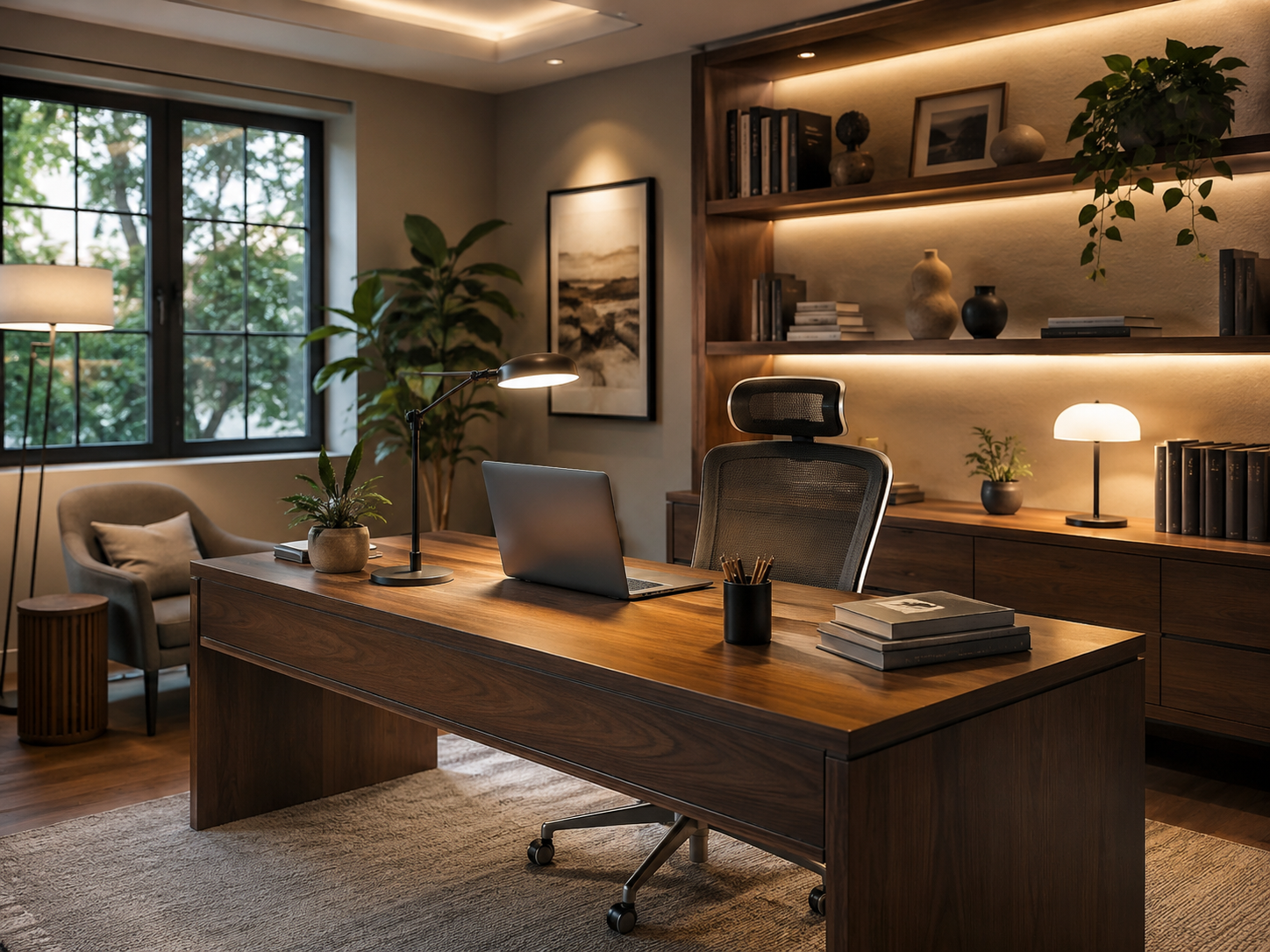 How to Liaht a Home Office