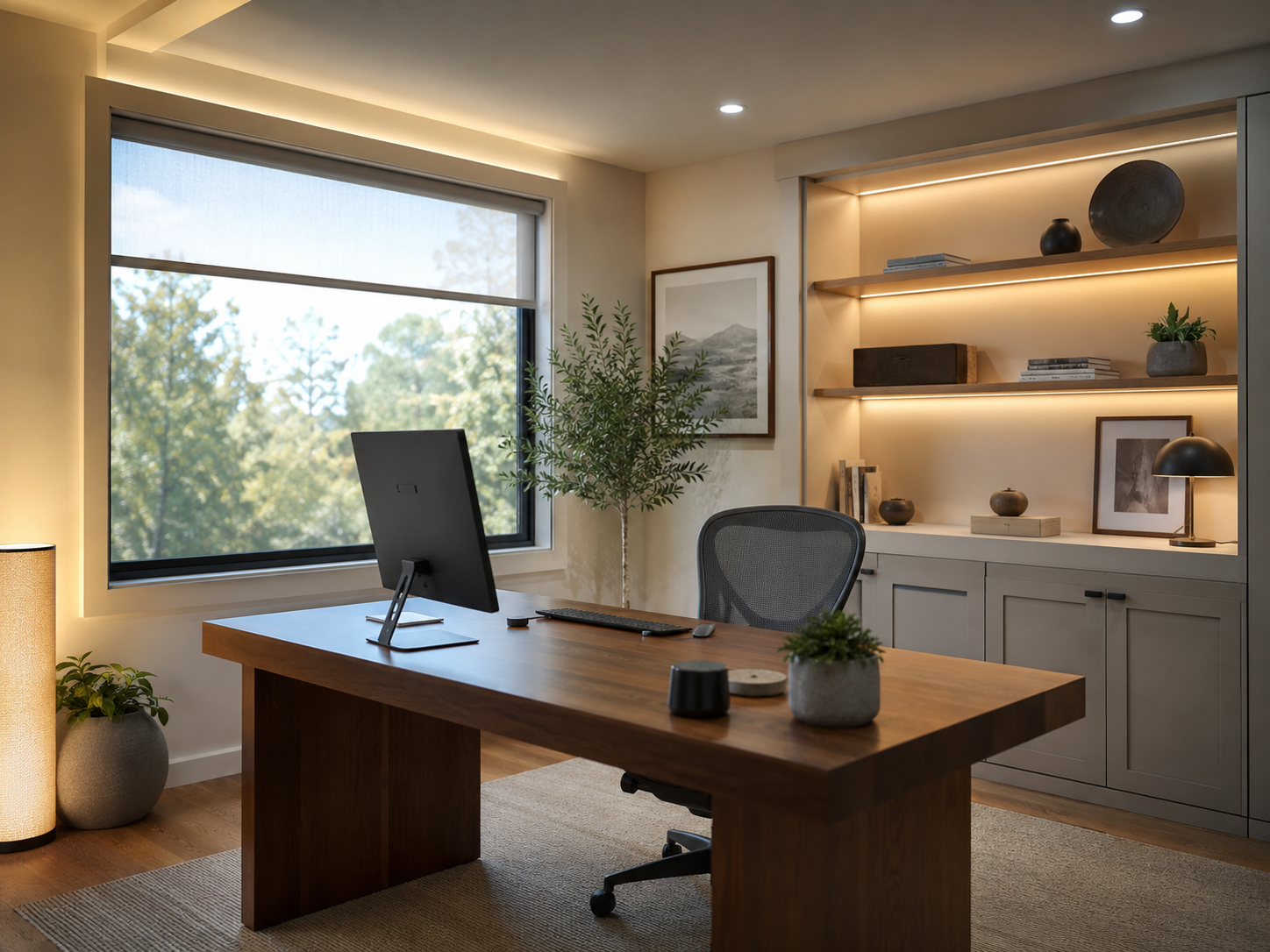 How to Liaht a Home Office