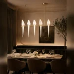 Origami Bird LED Linear Pendant Light | Modern Designer Lighting - Image 2