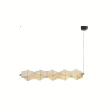 Silk Origami Linear Pendant Light | Wabi-Sabi LED Lighting