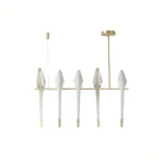 Origami Bird LED Linear Pendant Light | Modern Designer Lighting