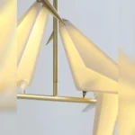 Origami Bird LED Linear Pendant Light | Modern Designer Lighting - Image 7