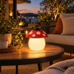 Rechargeable Mushroom Lantern | Portable Outdoor LED Light - Image 5