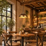 Industrial Dome Pendant Light | Vintage Metal Hanging Lamp - Image 2