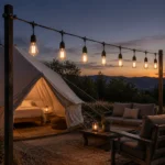Outdoor LED String Light | Vintage Edison Patio Lighting - Image 3