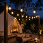 Outdoor Globe String Lights | Warm White Patio LED Lights - Image 4