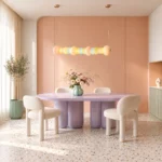Macaron Glass Linear Pendant Light | Modern Colorful LED Lighting - Image 8