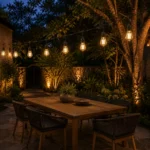 Outdoor LED String Light | Vintage Edison Patio Lighting - Image 4