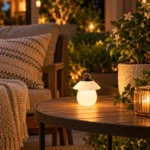 Rechargeable Mushroom Lantern | Portable Outdoor LED Light - Image 4