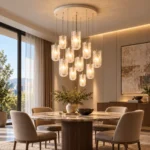 Modern Cloud Glass Chandelier | Luxury LED Pendant Light - Image 2