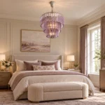 Modern Purple Glass Chandelier | Luxury Art Deco Lighting - Image 5